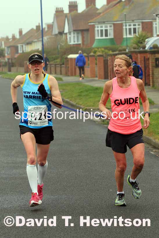 Senior womens 6 Stage 2023 Northern Mens 12 stage and Womens 6 Stage Relays and Young Athletes, Redcar. Photo: David T. Hewitson/Sports for All Pics